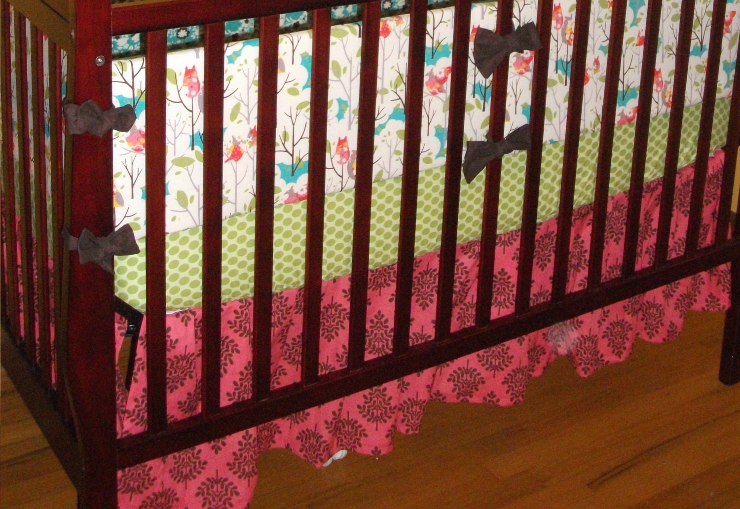 Crib Skirt Upgrade--YOU DESIGN, I CREATE
