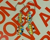 Recycled Tin, Upcycled Tin, Mothers's Day, Vintage Metal, Tin Can, Tin Earrings, Vintage Can, Recycled Can, recycled Earrings, southwest