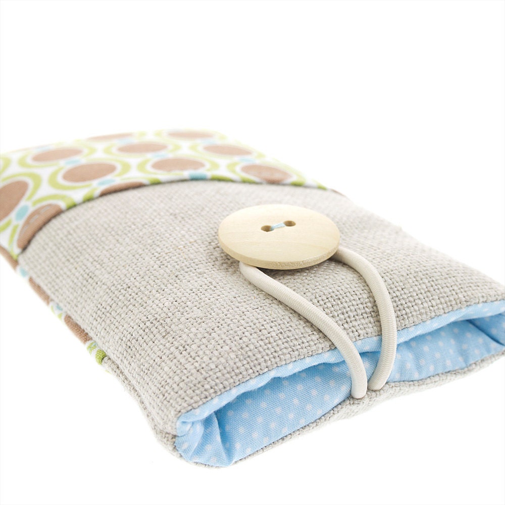 Fabric iPhone 5 case / iPhone 4 case / iPod sleeve / cell phone protector