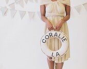 Octopus Infinity Wrap Dress- Key West Ivory- Weddings, bridesmaids