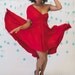 Sailor's Delight Red Octopus Convertible Wrap Dress-