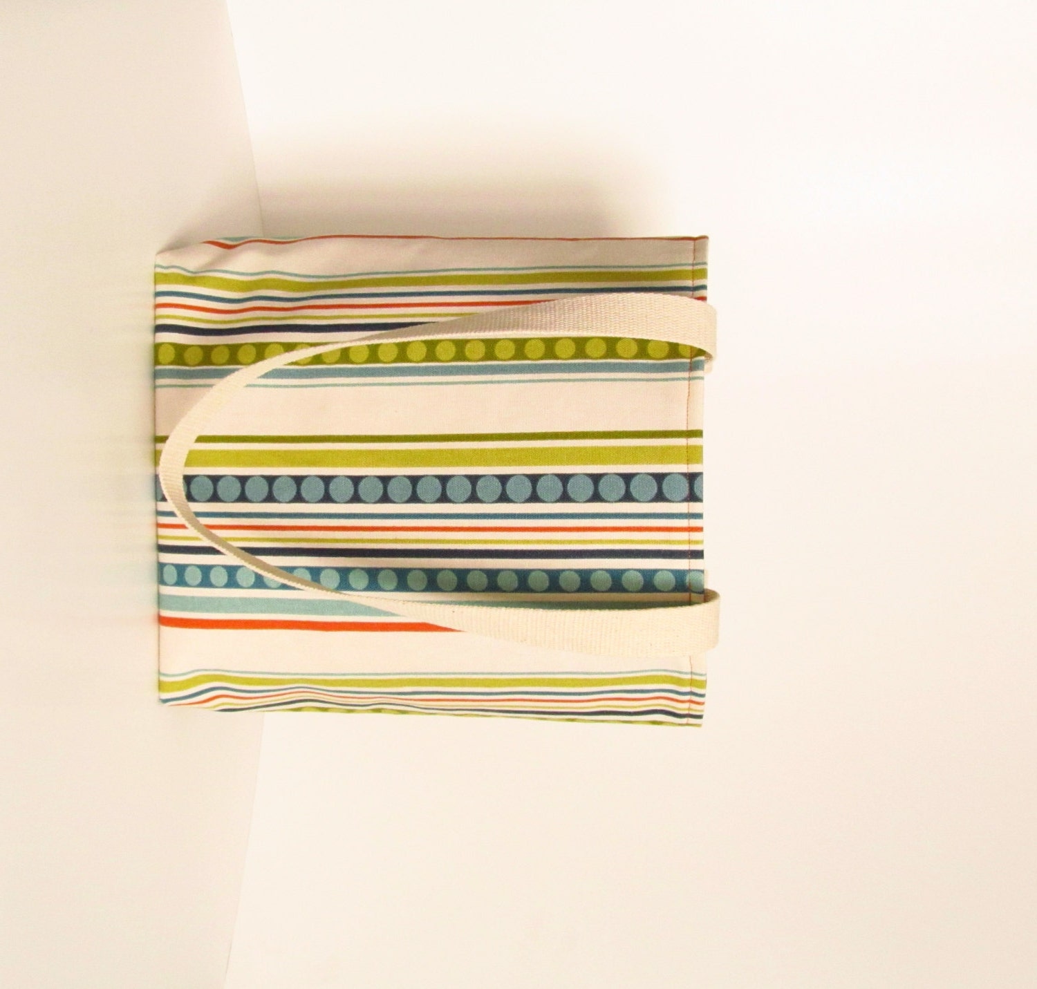 Stripe Tote Bag - Book Bag - Purse - Medium Tote - Beach