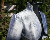 Ruffled Silver Silk Crop Jacket Bolero for Bride Wedding Cover Up