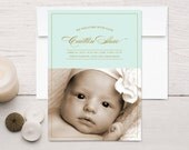Photo Birth Announcements, Caitlin