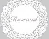 RESERVED Mens Work Apron / Dark Indigo Denim