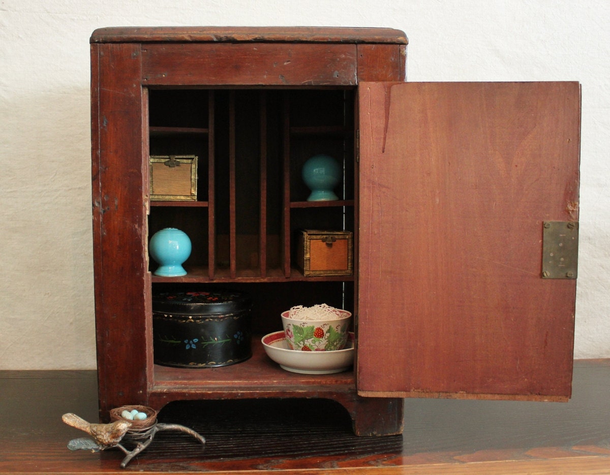 Antique Tabletop Cupboard