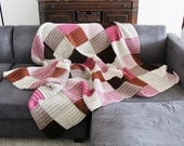 Color Block Blanket in Neapolitan