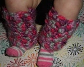 6-12 months Thick N Thin Legwarmer and headband set