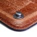 RETROMODERN aged leather iPhone wallet - - LIGHT BROWN