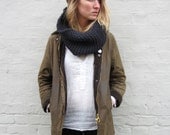 The Original Snood in Charcoal