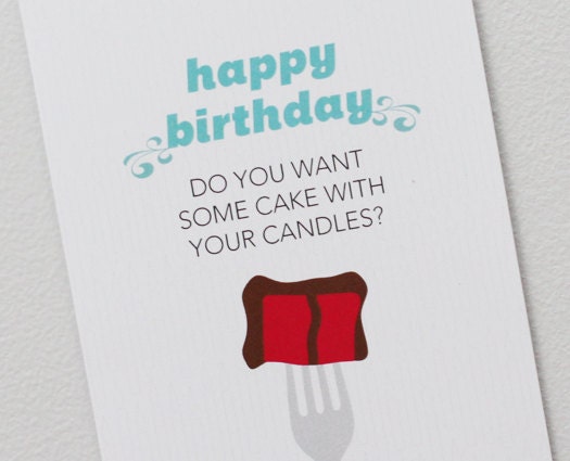 Cake and Candles birthday