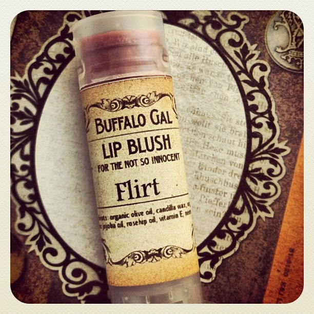 Lip Blush- For the Not so Innocent - Flirt  - Vegan Organic Lip tint