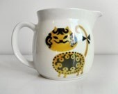 KAJ FRANCK Arabia Finlanda CAT Pitcher cute