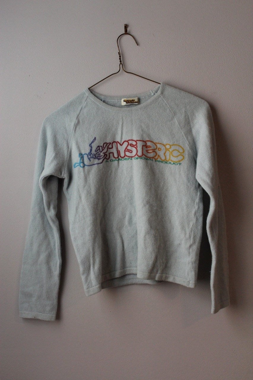 vintage Hysteric Glamour bunny sweater