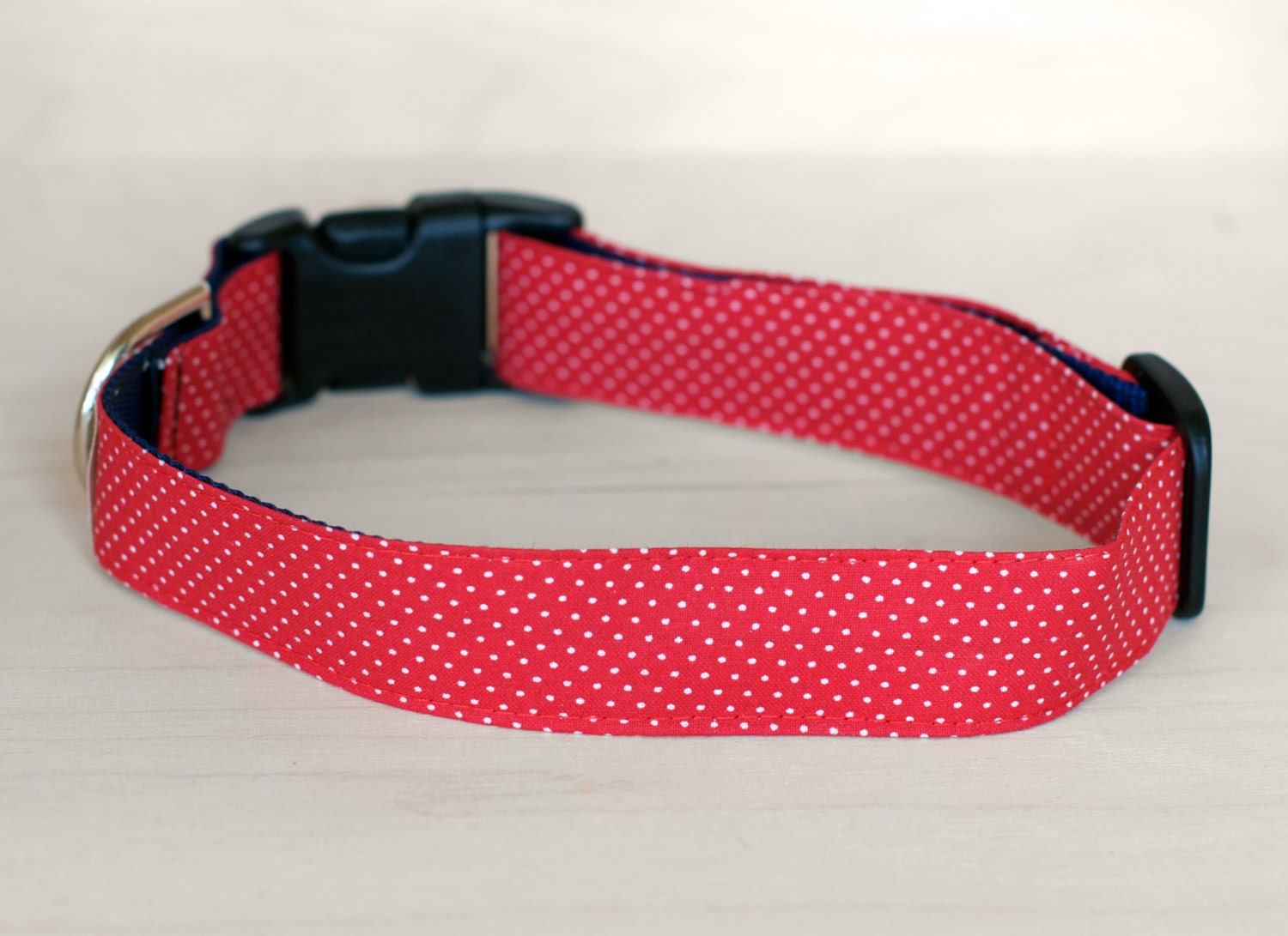 Red Dot Dog Collar