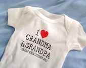 pregnancy announcement, Birth Announcement Onesie, personalized baby onesie, baby onesie, birth announcement, pregnancy announcement shirt