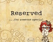 Watch Fob Reserved for Ryan