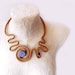 Honey Gold Illusion - Statement Necklace - Advanced Vision