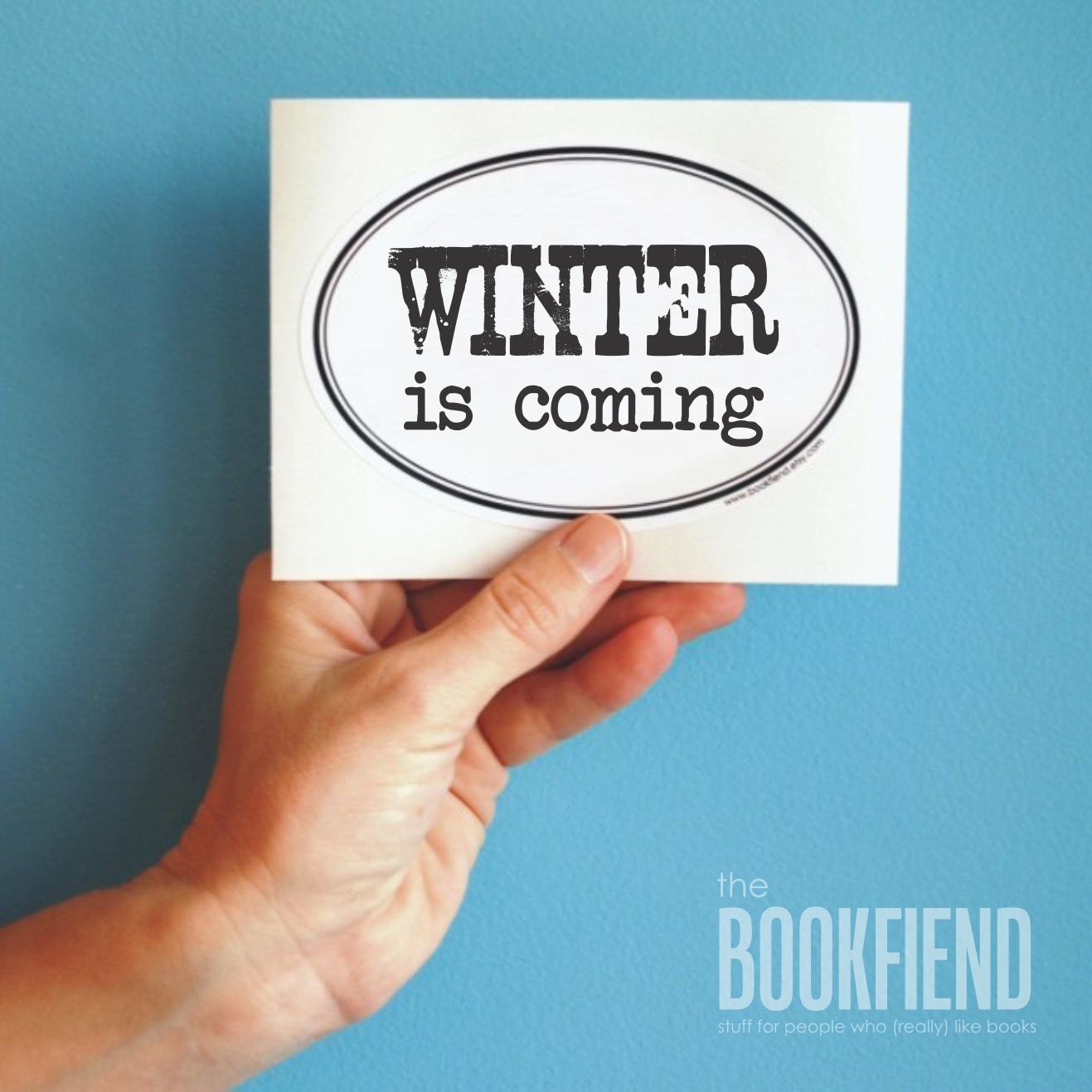 winter is coming bumper sticker