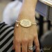 any quote up to 72 characters on this bracelet, choose Swarovski accent