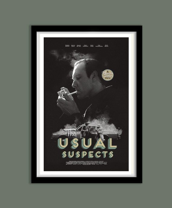 The Usual Suspects 11x17 inch poster