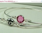On Sale 10 % off Cute Baby Girl Jewelry  New Mom Bracelet Set, New Mom Jewelry , Custom Baby Initial Bracelets, New Mother Gift, Baby Birth