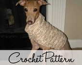 Instant Download - PDF Crochet Pattern for Small Breed Dog Vest
