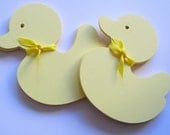 20 4" Ducks Baby Shower Advice Cards Embellisments Banners Decorations