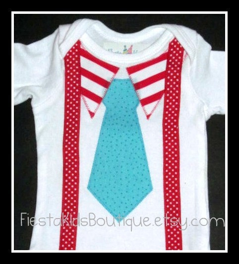 Baby boy, tie and suspenders onesie, bodysuit, Lil Man outfit, ready to ship, size 0-3M Il_570xn