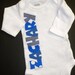 Baby boy ONESIE - personalized - custom name - bodysuit - toddler - newborn - coming home.