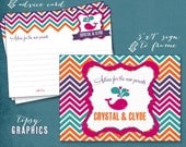 Little Whale Advice & Well Wishes Cards . Printable Cards by Tipsy Graphics. Any text and Colors Il_170x135
