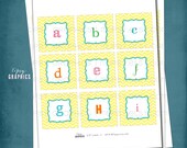 ABC Alphabet Tags. Printable add on. Made to Match ABC Invites by Tipsy Graphics Design Il_170x135