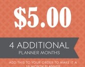 4 Additional Planner Months