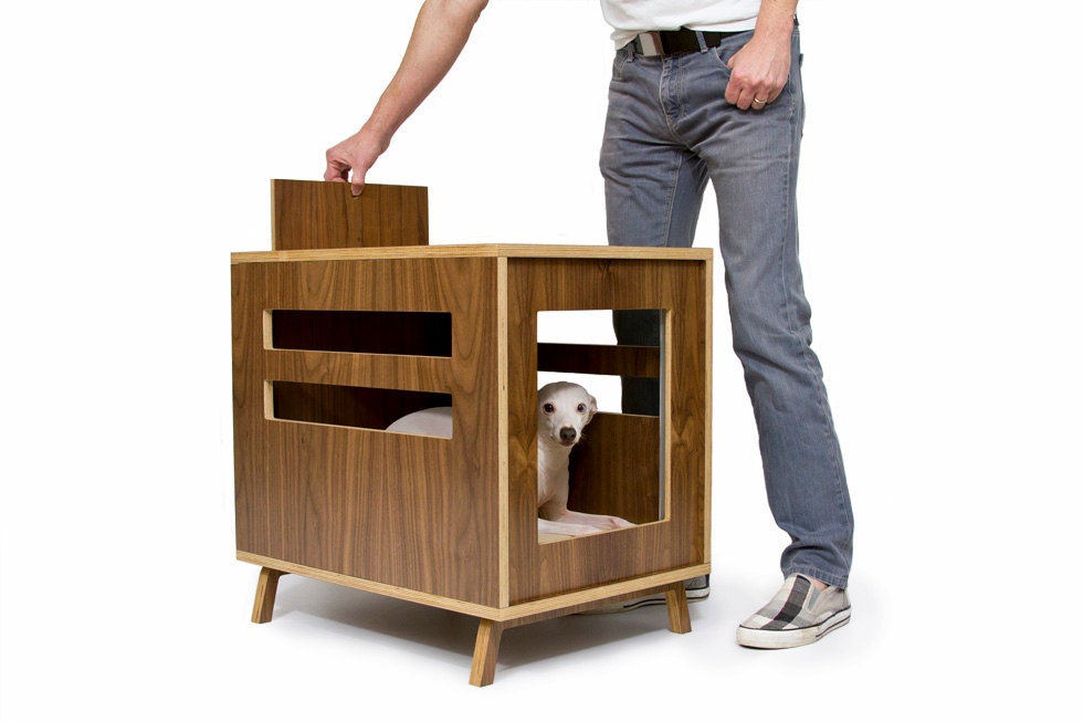 Mid Century Modern Dog Crate