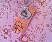 NEW-Modern Mama...Hand Stamped Necklace