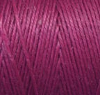 10 Yards Magenta 4ply Irish Waxed Linen Thread