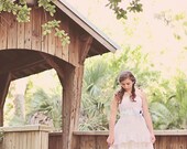 Strapless Wedding Gown- Patchwork Lace Style- Ready to ship