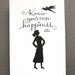 LETTERPRESS ART PRINT-Know your own happiness. Jane Austen