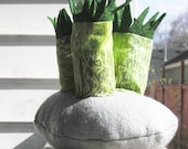 Plush Green Sea Anemones -- Ocean Sculpture