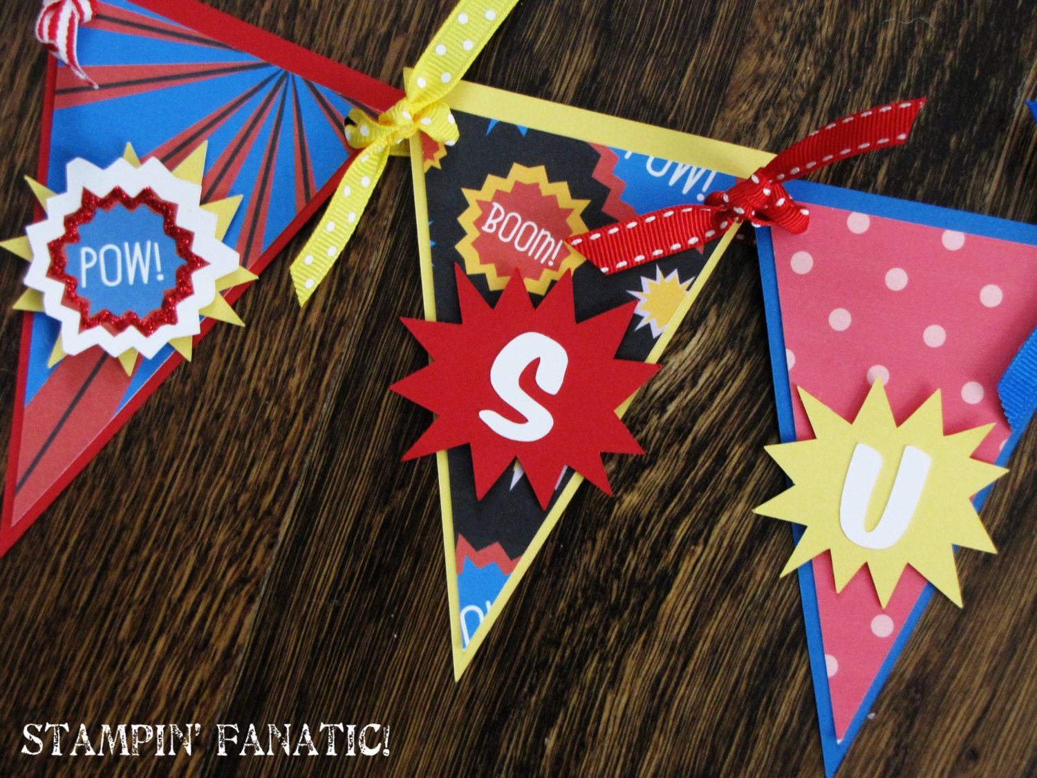 Superhero Collection: Large Superhero Pennant Banner. Super Hero Birthday. Super Hero Banner. Superman Birthday. Custom. Il_570xn