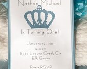 Little Prince Birthday Invitation