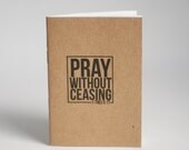 Mini Notebook - Pray Without Ceasing