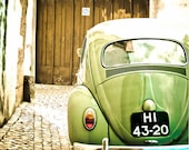 Vintage Style, Vintage Print, Car Photography, Wall Decor, Nursery, Boys Room Decor - Mrs Olive Green