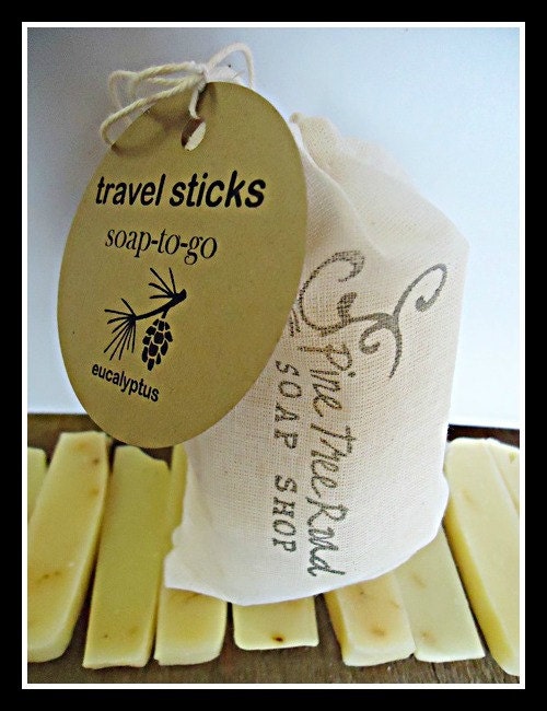 Travel Sticks-Soap Sticks-Travel Size Soaps-Single Use Soap-Guest Soap-Travel Soap