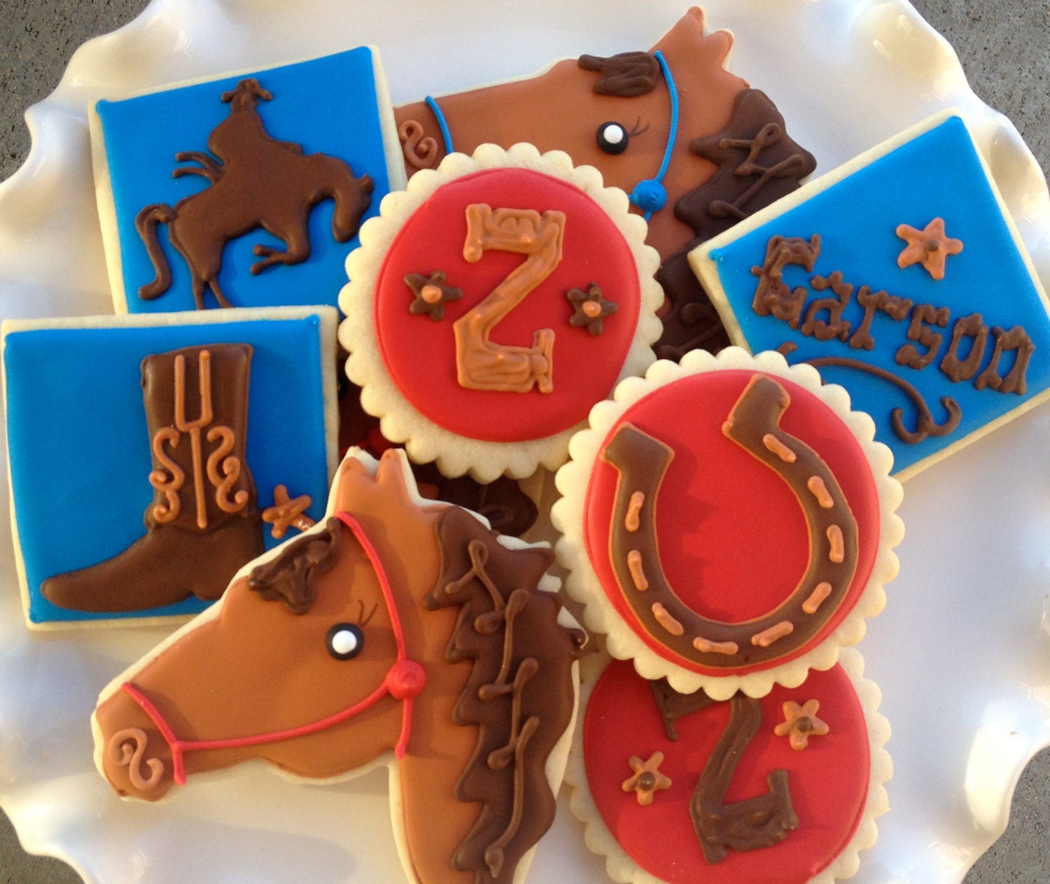 Horse Rodeo Sugar Cookie Collection