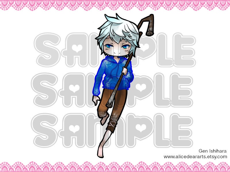 Jack Frost Keychain