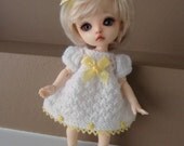 White and Yellow Dress for Lati Yellow and Pukifee