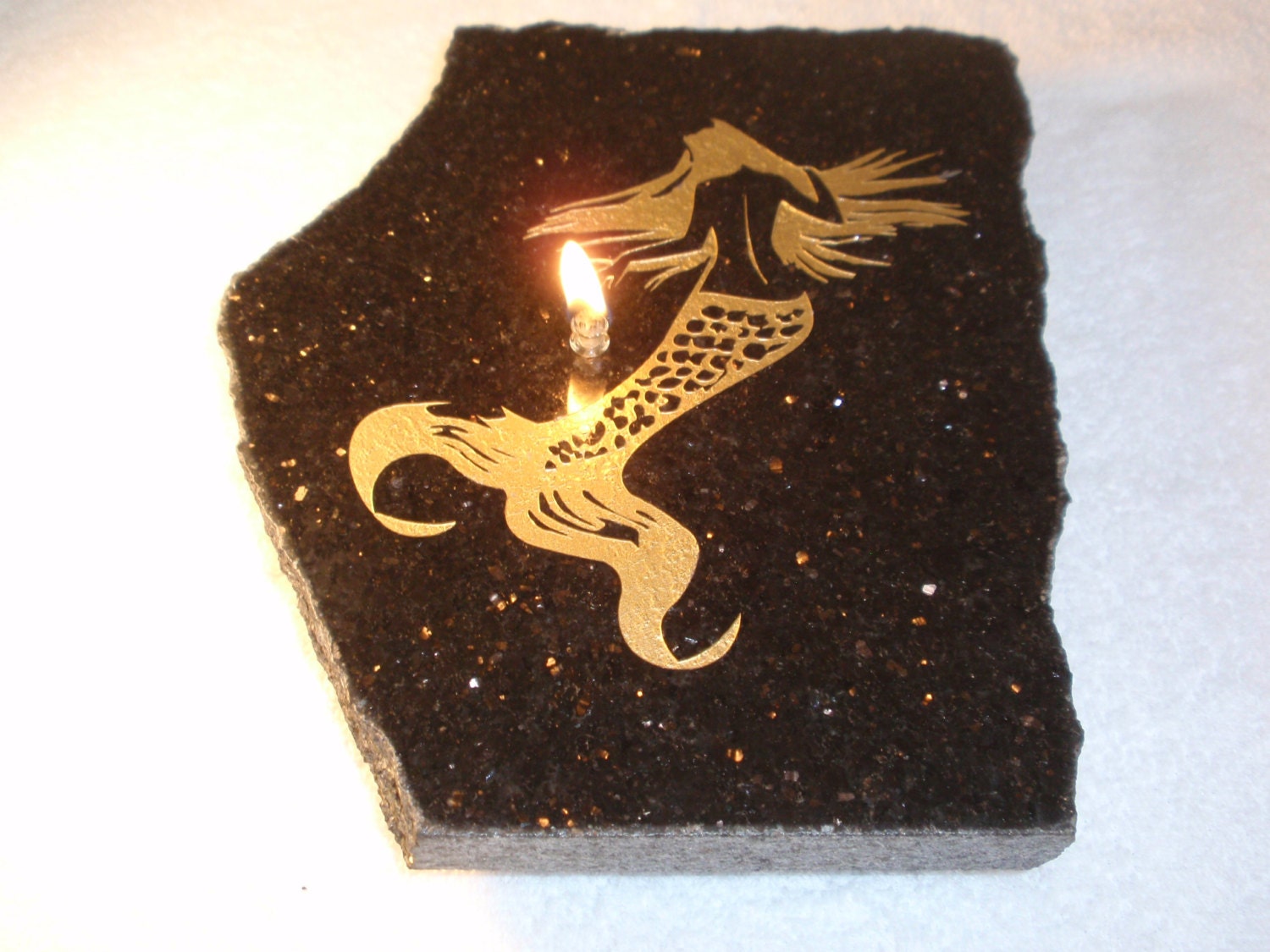 Mmmm "Mermaid Mane" Firestone/Granite Oil Candle