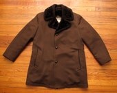 mens vintage mighty mac over coat