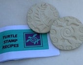 Sea Turtle Cookie Stamp with Recipe Book Green